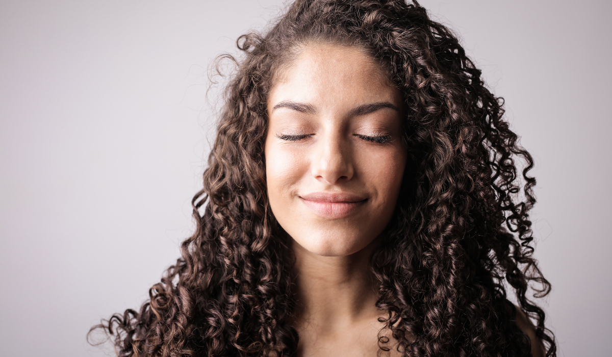 Fine curly hair volume