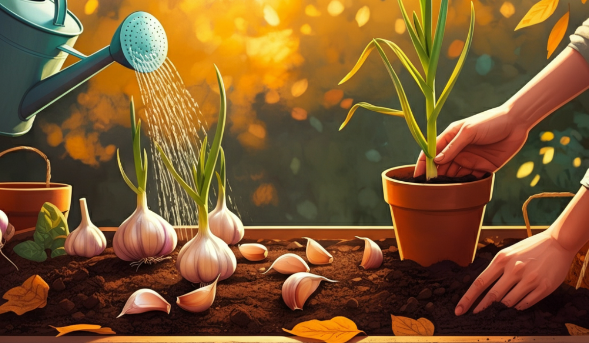how to grow garlic