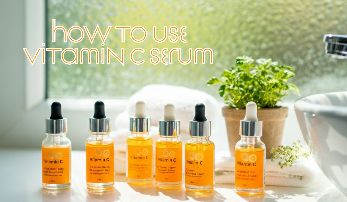 how to use vitamin c serum