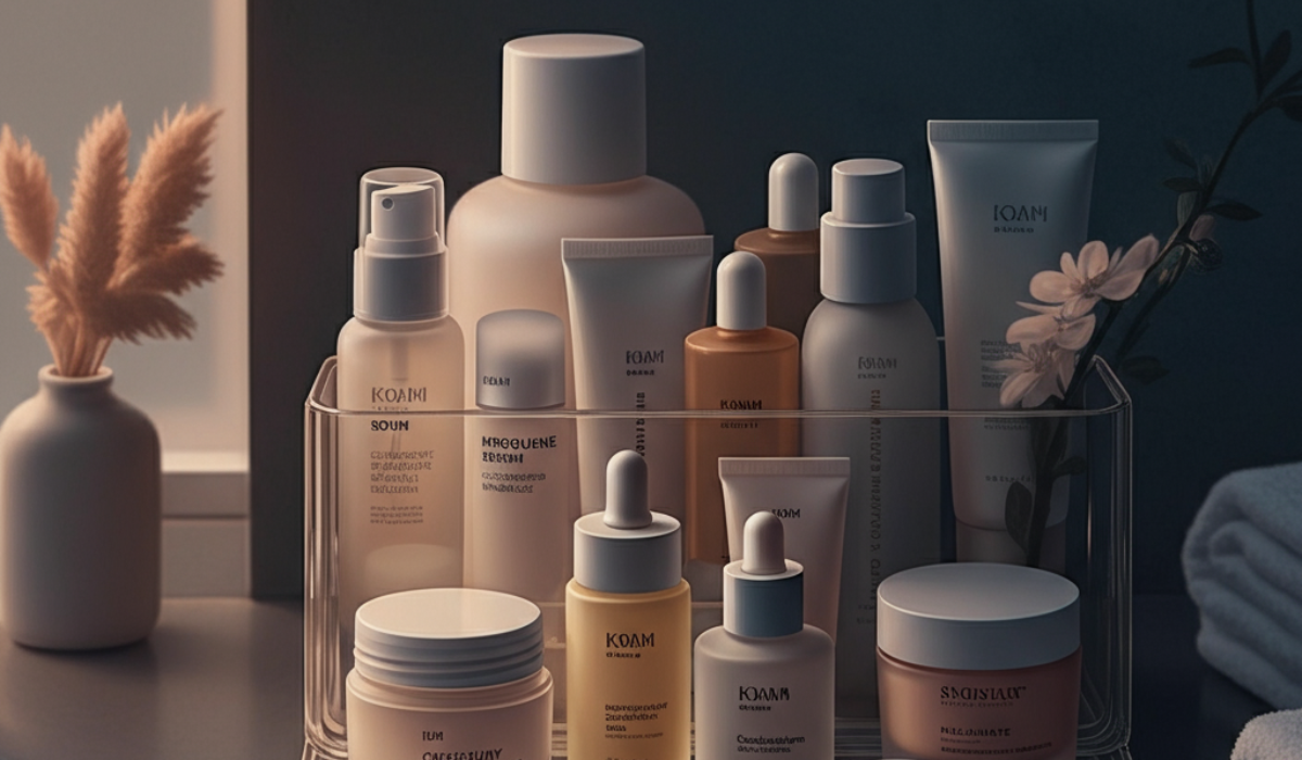 storing skincare
